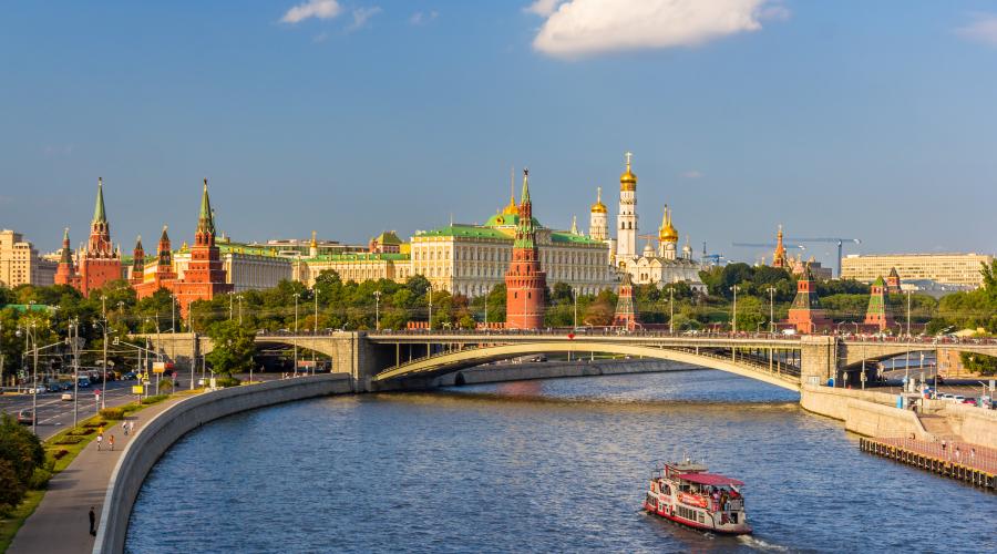 View of Moscow Kremlin - Russia